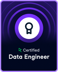DataCamp Certified Data Engineer badge